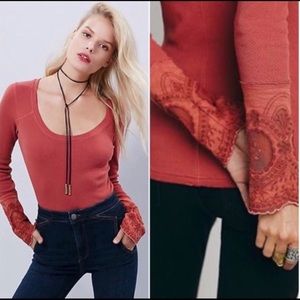 Free People Thermal Top